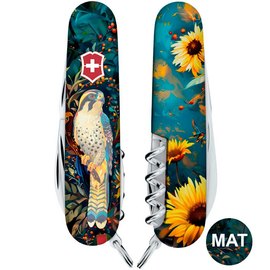 Многофункциональный нож Victorinox Camper Ukraine Величественный Сокол 1.3613.3.T3180pw, изображение 3