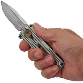 Маленький складной нож Kershaw Cybernet Gray (2046), изображение 6