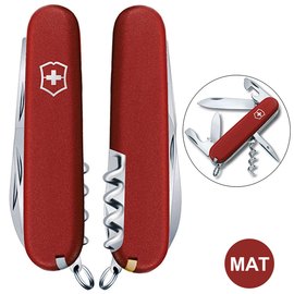Многофункциональный нож Victorinox Spartan Mat красный матовый лак 1.3603.M0007p, Цвет : Red, изображение 2