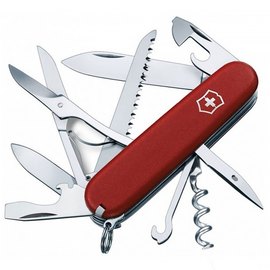 Многофункциональный нож Victorinox Huntsman Mat красный матовый лак 1.3713_M0007p