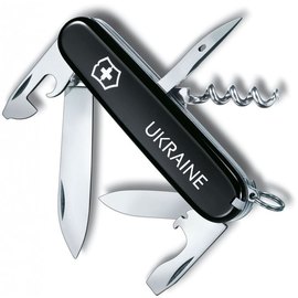 Многофункциональный нож Victorinox Spartan Ukraine 1.3603.3_T0140u, Цвет : Black