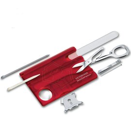 Карта-мультитул Victorinox Swisscard Nailcare 0.7240.T, Цвет: Красный