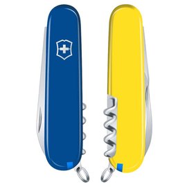 Багатофункціональний ніж Victorinox Waiter Ukraine синьо-жовтий 0.3303.2.8, зображення 5