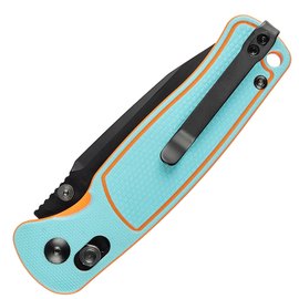 Карманный нож CJRB Shale Black Blade blue/orange (J1943-BBO), изображение 4
