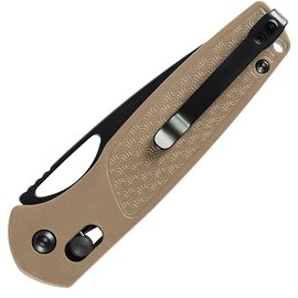 Ніж туристичний CJRB Acacia Black Blade brown (J1952-BBN), зображення 4