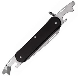 Багатофункціональний ніж Fox Vulpis Aluminium black (FX-VP130-3 BK), Колір: Чорний, Матеріал рукояті: Алюміній, зображення 4