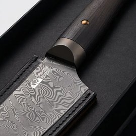 Кухонний ніж Due Cigni Coquus Chef's Knife Damask 200 mm (2C 2105 DGD), зображення 3