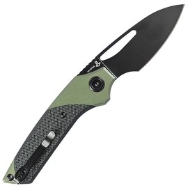 Кишеньковий ніж CJRB Version Black Blade green (J1949-BBK), зображення 2