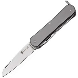 Багатофункціональний ніж Fox Vulpis Titanium gray (FX-VP130-F4 TI), Колір: Сірий, Матеріал рукояті: Титан, зображення 2