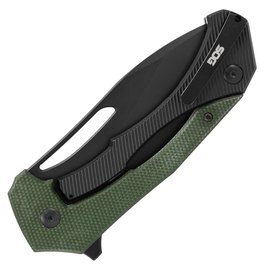 Ніж туристичний SOG Bulwark FL, OD Green (SOG 14-24-02-57), Колір: Зелений, зображення 6