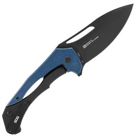 Ніж туристичний SOG Bulwark FL, Blue (SOG 14-24-01-57), Колір: Синій, зображення 2