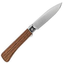 Ніж туристичний Main Knives "Workers line" Drop Point Walnut Wood Brown (1001), зображення 2