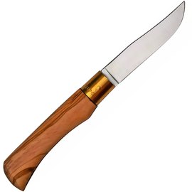 Нож туристический Old Bear Classic Carbon Steel M Olive (9306/19_LU), Цвет : Коричневый, Общая длина, мм: 190 мм, изображение 2