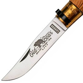 Нож туристический Old Bear Classic Carbon Steel M Olive (9306/19_LU), Цвет : Коричневый, Общая длина, мм: 190 мм, изображение 3