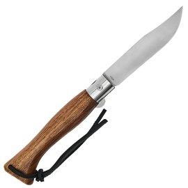 Карманный нож Main Knives "Italian line" 95 mm Blade Walnut Wood PU Loop Brown (10011)