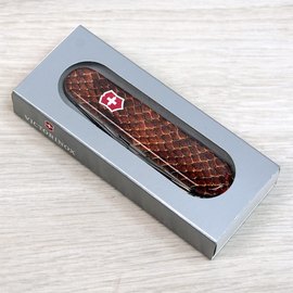 Многофункциональный коллекционный нож Victorinox Spartan Design Принт Кожа кобры (1.3603.R2210pk)