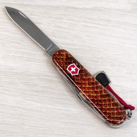 Многофункциональный коллекционный нож Victorinox Spartan Design Принт Кожа кобры (1.3603.R2210pk), изображение 2