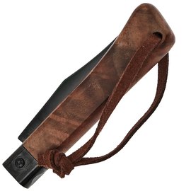 Ніж туристичний Main Knives "Workers line" Clip Point BB Walnut Wood PU Loop Brown (1154), зображення 3