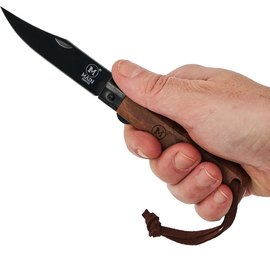 Ніж туристичний Main Knives "Workers line" Clip Point BB Walnut Wood PU Loop Brown (1154), зображення 5