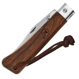 Ніж туристичний Main Knives "Workers line" Clip Point Rosewood PU Loop Brown (1153), зображення 3