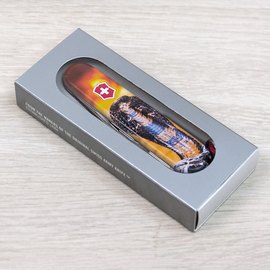Многофункциональный коллекционный нож Victorinox Spartan Zodiac Королевская кобра (1.3603.Z4230pk)