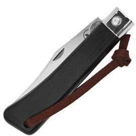 Ніж туристичний Main Knives "Workers line" Clip Point BPW PU Loop Black (1151), зображення 4