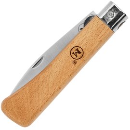 Ніж туристичний Main Knives "Workers line" Drop Point Beech Wood Light Brown (1000), зображення 4