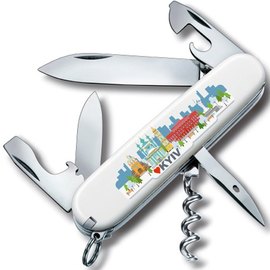 Многофункциональный коллекционный нож Victorinox Spartan City Kyiv (1.3603.7R2 KYIV), Цвет : Kyiv