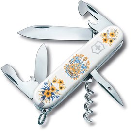 Многофункциональный сувенирный нож Victorinox Spartan Ukraine Украинские мотивы (1.3603.7.T1370u)