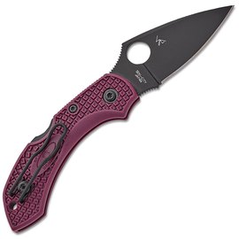 Кишеньковий ніж Spyderco Dragonfly 2 Lightweight BB Micro-Melt PD1 FRN Burgundy (C28BGBKP2), зображення 2