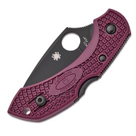 Кишеньковий ніж Spyderco Dragonfly 2 Lightweight BB Micro-Melt PD1 FRN Burgundy (C28BGBKP2), зображення 3