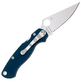 Карманный нож Spyderco Para Military 2 CPM SPY27 G-10 Blue (C81GPCBL2), изображение 2