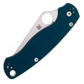 Карманный нож Spyderco Para Military 2 CPM SPY27 G-10 Blue (C81GPCBL2), изображение 3
