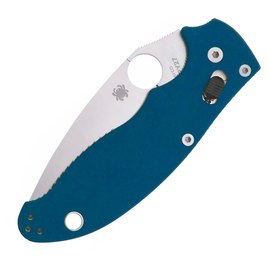 Карманный нож Spyderco Manix 2 CPM SPY27 G10 Cobalt Blue (C101GPCBL2), изображение 3
