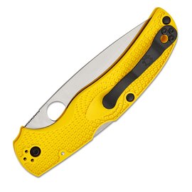 Карманный нож Spyderco Native Chief Lightweight Serrated MagnaCut FRN Yellow (C244SYL), изображение 4
