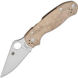 Кишеньковий ніж Spyderco Para 3 CPM Cru-Wear Micarta Brown (C223MPCW)