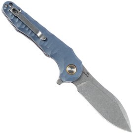 Кишеньковий ніж CJRB Mangrove G10 сірий/синій (J1910-GYC), Колір: Сірий/Синій, зображення 2