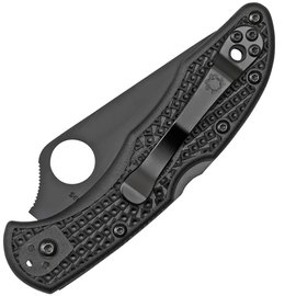 Карманный нож Spyderco Delica 4 Black Blade (C11PSBBK), изображение 2