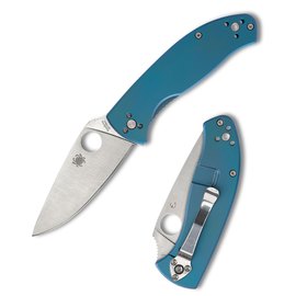 Кишеньковий ніж Spyderco Tenacious Titanium Blue (C122TIBLP), зображення 3