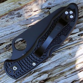 Ніж рибальський Spyderco Salt 2 Black Blade H-1 Serrated FRN Black (C88SBBK2), зображення 5