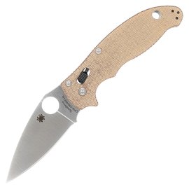Карманный нож Spyderco Manix 2 CPM Cru-Wear Micarta Brown (C101MPCW2)