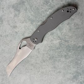 Кишеньковий ніж Spyderco Byrd Gooney 9Cr14MoV G-10 Gray (BY24GPGY), зображення 4