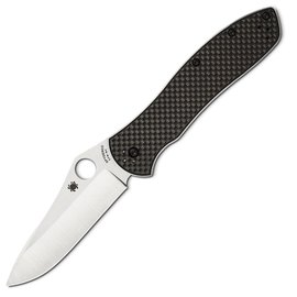 Джентльменский нож Spyderco Bradley Folder 2 CPM M4 Carbon Fiber Black (C134CFP2)