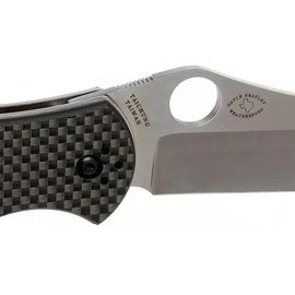 Джентльменский нож Spyderco Bradley Folder 2 CPM M4 Carbon Fiber Black (C134CFP2), изображение 4