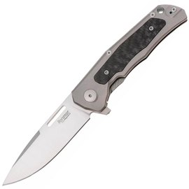 Кишеньковий ніж Lionsteel Q4ttro Titanium Grey (Q4 GY)