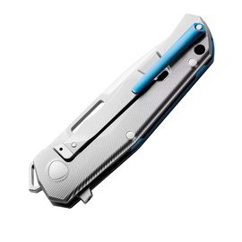 Кишеньковий ніж Lionsteel Q4ttro Titanium Grey (Q4 GY), зображення 4