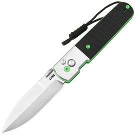 Кишеньковий ніж CJRB Locust AR-RPM9 G10+Steel White (J1951-SBK), Покриття клинка: Satin, Колір: Чорний/Сріблястий