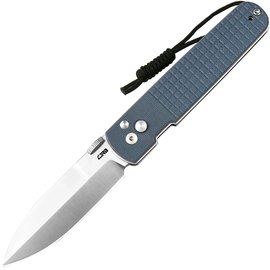 Кишеньковий ніж CJRB Locust AR-RPM9 G10 Grey (J1951-BU), Покриття клинка: Satin, Колір: Сірий