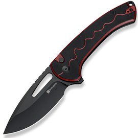 Кишеньковий ніж Sencut Squiggy Burgundy/Black (S24082A-3)