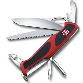 Багатофункціональний ніж Victorinox Delemont, RangerGrip 78, 130 мм, червоний/чорний 0.9663.MC